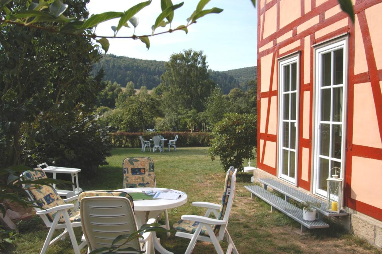 Ferienwohnungen Haus Froschkoenig Munden  Exterior photo